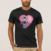 Valentinstag der Kuh T-Shirt (Vorderseite)