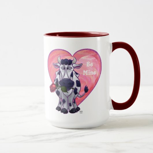 Valentinstag der Kuh Tasse (Rechts)