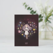 Valentinstag der Liebe Feiertagspostkarte (Stehend Vorderseite)