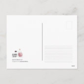 Valentinstag der Liebe Feiertagspostkarte (Rückseite)