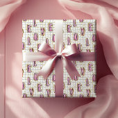 Valentinstag der Liebe Geschenkpapier