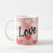 Valentinstag der Liebe Kaffeetasse (Links)