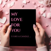 Valentinstag der Liebe Karte