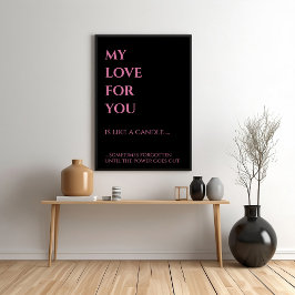 Valentinstag der Liebe Poster