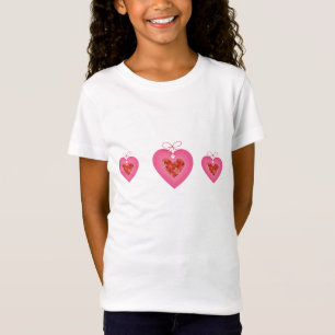 Valentinstag der Mädchen T - Shirt
