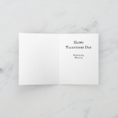 Valentinstag der niedlichen Nähmaschine (Innenseite)