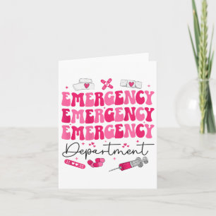 Valentinstag der Notfallabteilung Ed Nurses Er N Karte