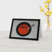 Valentinstag der Suppe Karte (Gelbe Blume)