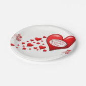 Valentinstag der Teller (Schrägansicht)