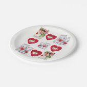 Valentinstag der Teller (Schrägansicht)