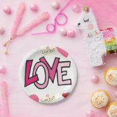 Valentinstag der Teller (Party)