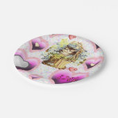 Valentinstag der Teller (Schrägansicht)