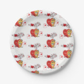 Valentinstag der Teller (Vorderseite)