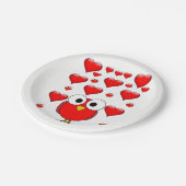 Valentinstag der Teller (Schrägansicht)