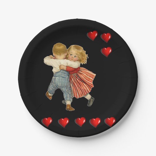 Valentinstag der Teller (Vorderseite)