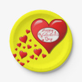 Valentinstag der Teller (Vorderseite)