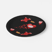 Valentinstag der Teller (Schrägansicht)