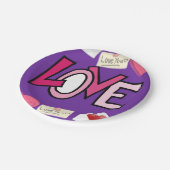 Valentinstag der Teller (Schrägansicht)