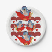 Valentinstag der Teller (Vorderseite)