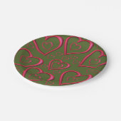 Valentinstag der Teller (Schrägansicht)