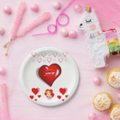 Valentinstag der Teller (Party)