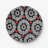 Valentinstag der Teller (Vorderseite)