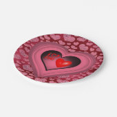 Valentinstag der Teller (Schrägansicht)