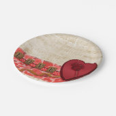 Valentinstag der Teller (Schrägansicht)