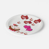 Valentinstag der Teller (Schrägansicht)