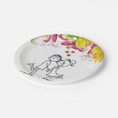 Valentinstag der Teller (Schrägansicht)