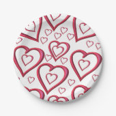 Valentinstag der Teller (Vorderseite)