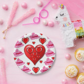 Valentinstag der Teller (Party)