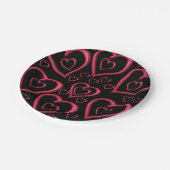 Valentinstag der Teller (Schrägansicht)