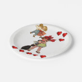 Valentinstag der Teller (Schrägansicht)