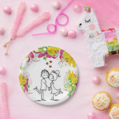 Valentinstag der Teller (Party)