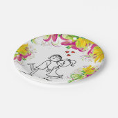 Valentinstag der Teller (Schrägansicht)