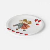 Valentinstag der Teller (Schrägansicht)