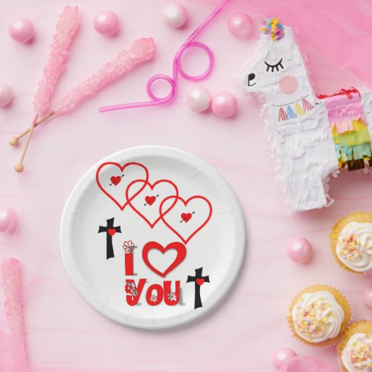 Valentinstag der Teller (Party)