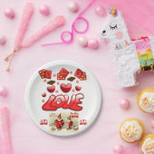 Valentinstag der Teller (Party)