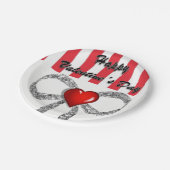 Valentinstag der Teller (Schrägansicht)