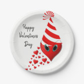 Valentinstag der Teller (Vorderseite)