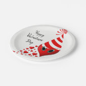 Valentinstag der Teller (Schrägansicht)