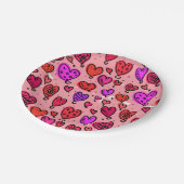 Valentinstag der Teller (Schrägansicht)