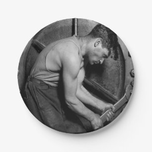 Valentinstag der Teller