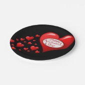 Valentinstag der Teller (Schrägansicht)