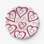 Valentinstag der Teller (Vorderseite)