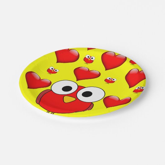 Valentinstag der Teller (Schrägansicht)