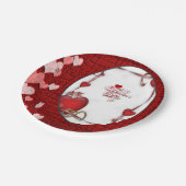 Valentinstag der Teller (Schrägansicht)