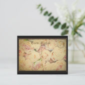 Valentinstag der Vintagen Postkarte (Stehend Vorderseite)