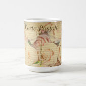 Valentinstag der Vintagen Postkarte Kaffeetasse (Mittel)